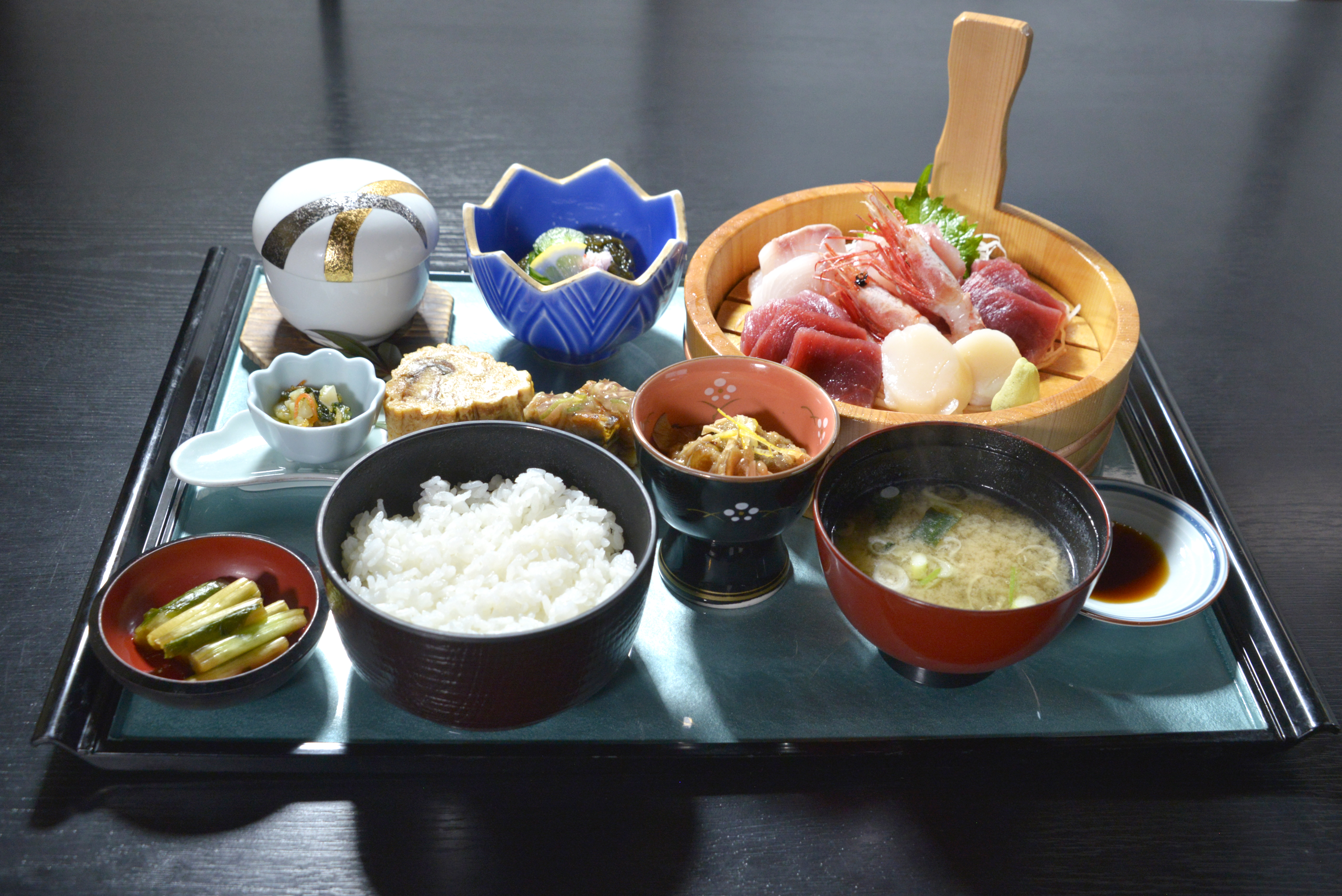 刺身御膳の写真